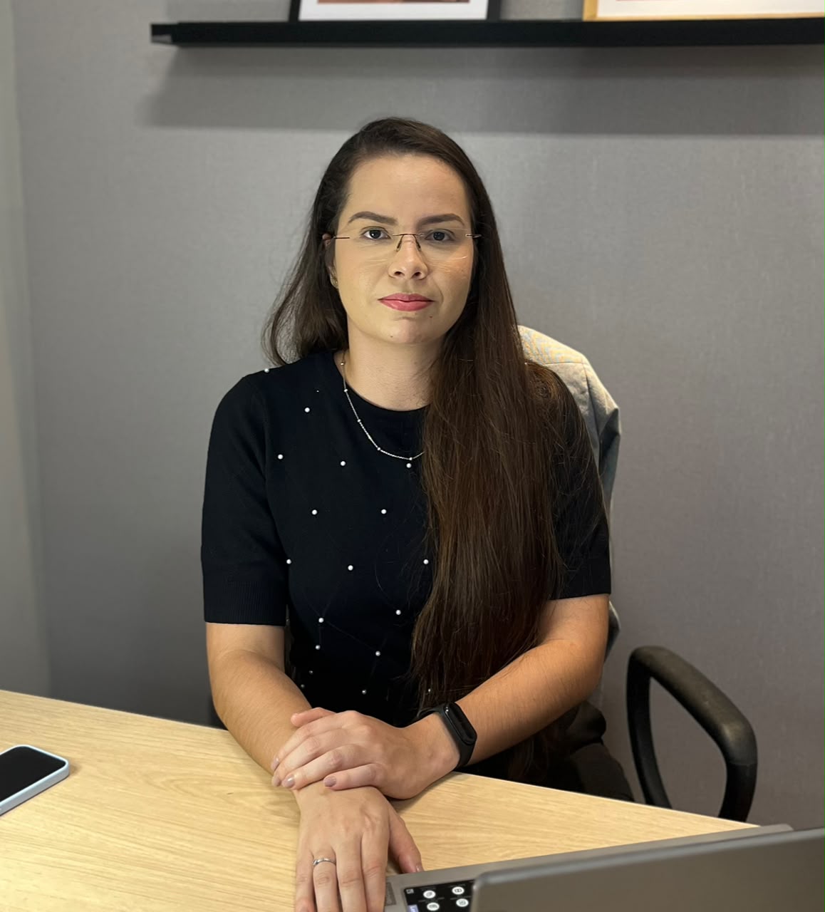 Retrato da Dra. Bianca Borges, advogada